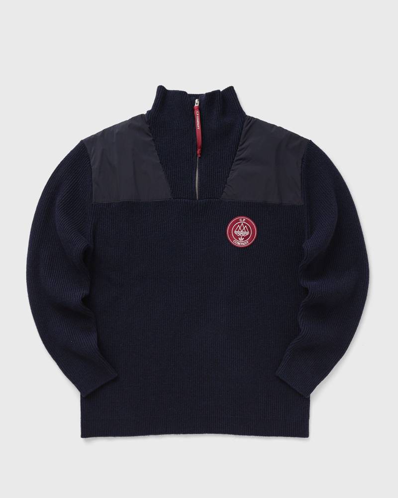 Adidas X C.P. Company Halfzip SPZL Sweatshirt men Half-Zips|Sweatshirts blue in Größe:M von Adidas