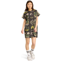 Adidas X Farm Dress Damen Kleider - Schwarz - Größe 38 - Baumwoll-Jersey von Adidas