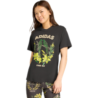 Adidas X Farm Graphic T-shirt Damen T-Shirts - Schwarz - Größe 34 - Baumwoll-Jersey von Adidas