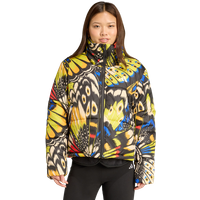 Adidas X Farm Padded Jacket Damen Jacken - Schwarz - Größe 34 - Poly Mesh von Adidas