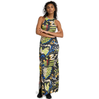 Adidas X Farm Premium Dress Damen Kleider - Schwarz - Größe 38 - Poly Mesh von Adidas