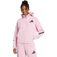 Adidas Z.n.e. Damen Kapuzenpullover - Rosa - Größe: 38 - Poly Mesh - Foot Locker von Adidas