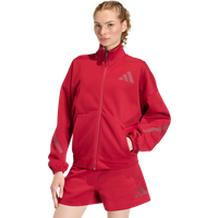 Adidas Z.n.e. Track Top Damen Trainingsoberteile - Rot - Größe 36 - Poly Mesh von Adidas