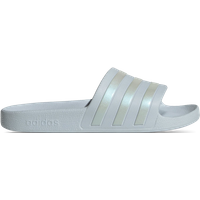 Adidas adilette Damen Flip-Flops und Sandalen - Blau - Größe 36 2/3 - Netz/Synthetik von Adidas