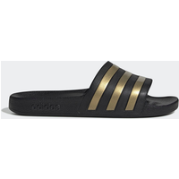 Adidas adilette Damen Flip-Flops und Sandalen - Schwarz - Größe: 36 2/3 - Netz/Synthetik - Foot Locker von Adidas