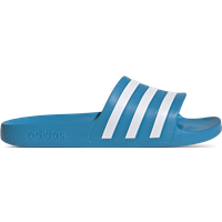 Adidas adilette Herren Flip-Flops und Sandalen - Blau - Größe 46 2/3 - Netz/Synthetik von Adidas
