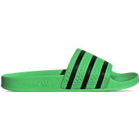 Adidas adilette Herren Flip-Flops und Sandalen - Grün - Größe 36 2/3 - Netz/Synthetik von Adidas