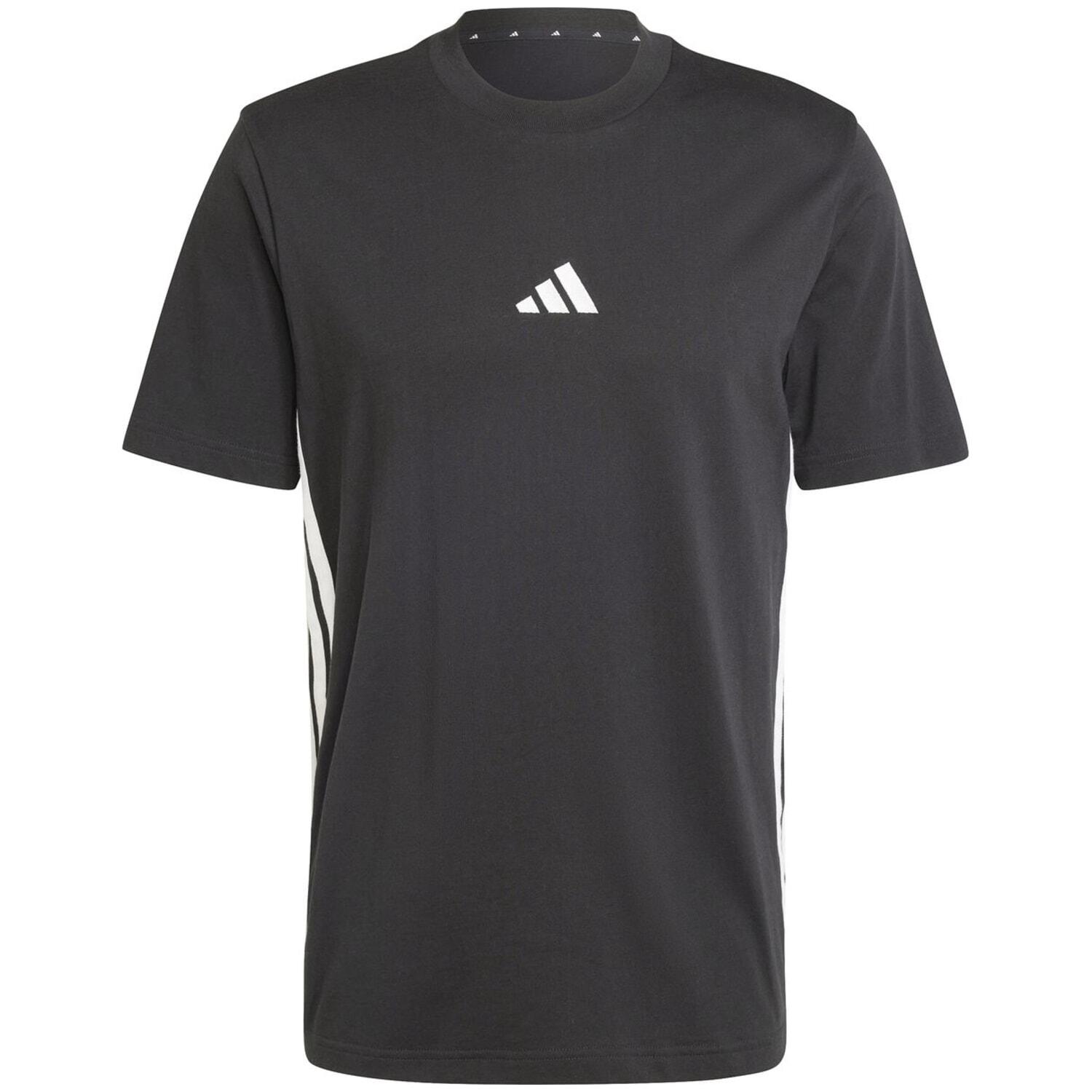 Essentials 3-Streifen Single Schwarz - Gr. - XXL von Adidas
