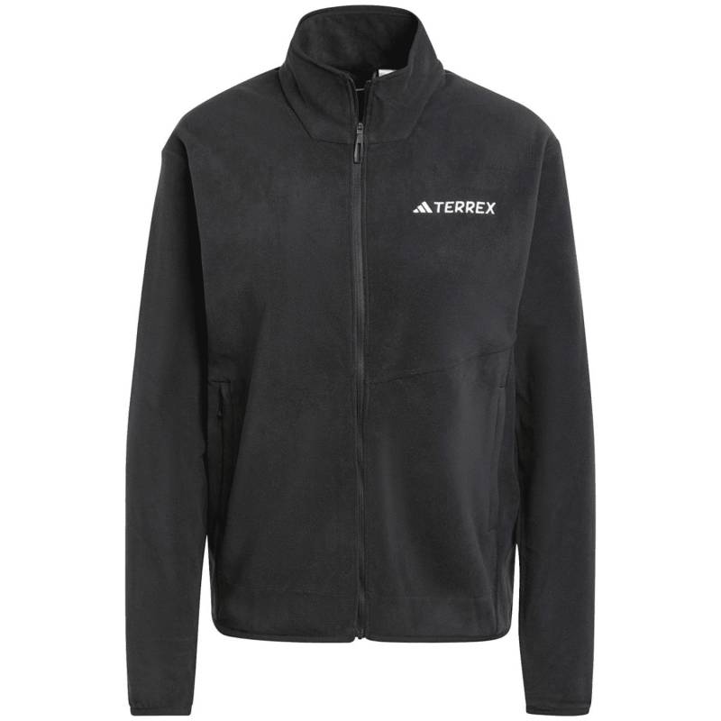 Terrex Multi Fleecejacke Schwarz - Gr. - M von Adidas