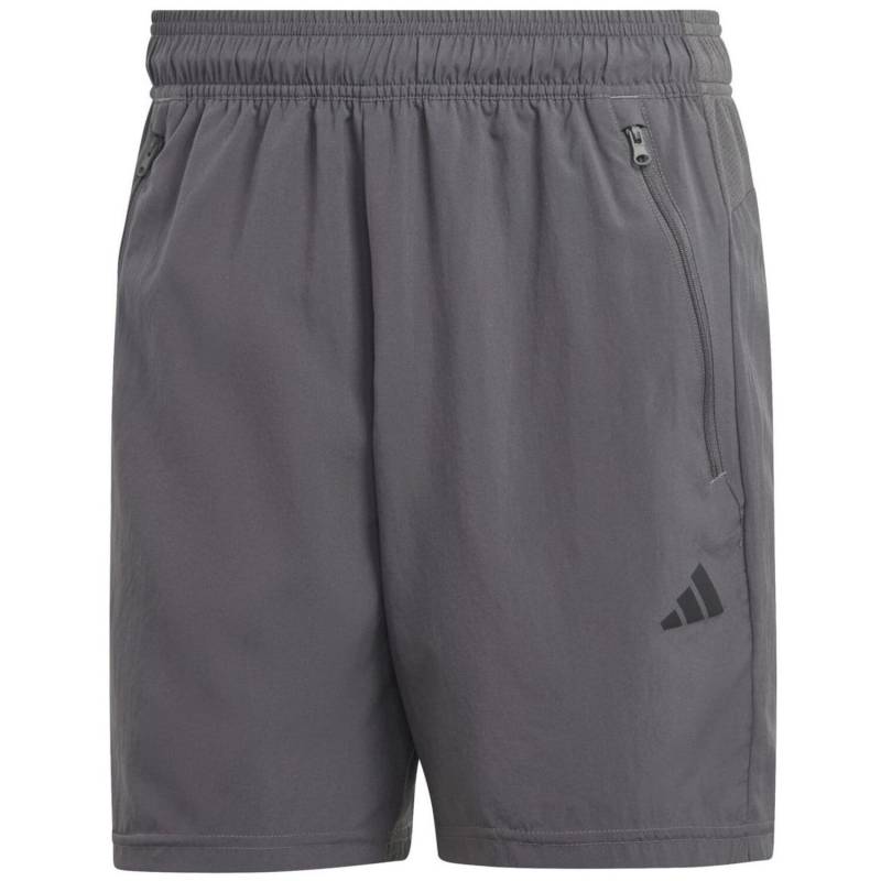 Train Essentials Woven Training Shorts 7inch Grau von Adidas