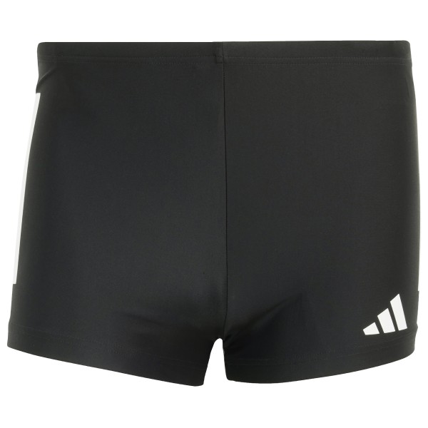 adidas - 3 Stripes Bold Boxer - Badehose Gr 7 schwarz von Adidas