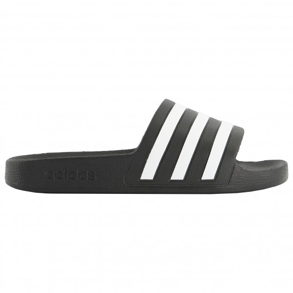 adidas - Adilette Aqua - Sandalen Gr 11 schwarz/grau von Adidas