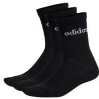 adidas C LIN Crew 3Pack Socken Damen|Herren schwarz|schwarz|schwarz|schwarz von Adidas