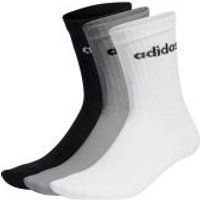 adidas C LIN Crew 3Pack Socken Damen|Herren grau|grau|grau|grau von Adidas