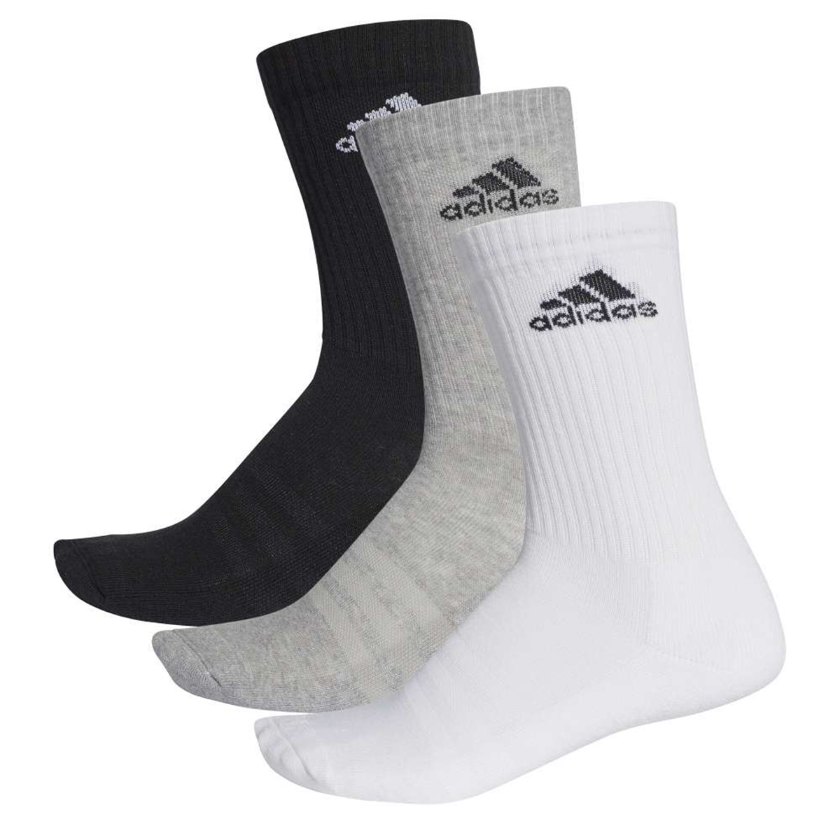 adidas CUSHIONED CREW Tennissocken Sportsocken Damen Herren Unisex 3 Paar von Adidas