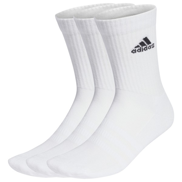 adidas - Cushioned Sportswear Crew Socks 3-Pack - Multifunktionssocken Gr L weiß von Adidas