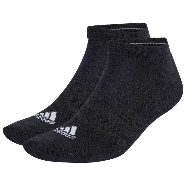 adidas - Cushioned Sportswear Low Cut Socks 3-Pack - Multifunktionssocken Gr 43-45 - L schwarz von Adidas