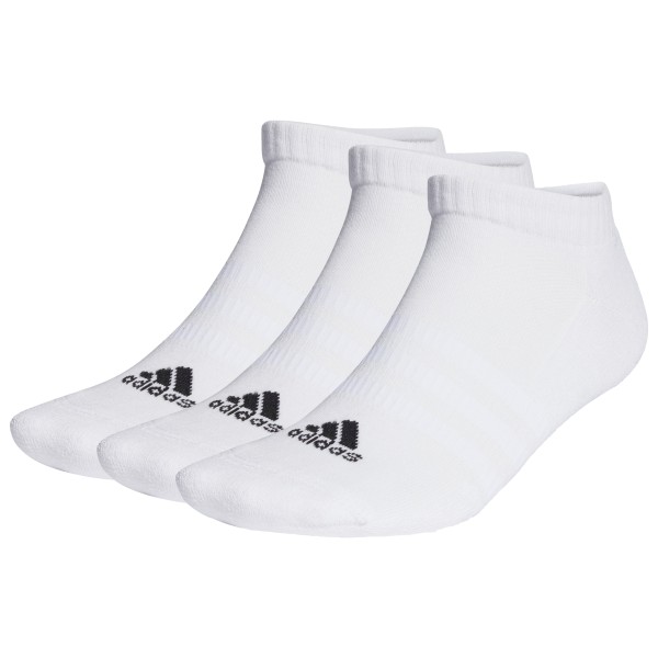 adidas - Cushioned Sportswear Low Cut Socks 3-Pack - Multifunktionssocken Gr 43-45 - L weiß von Adidas
