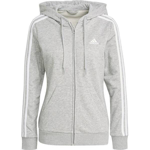 adidas Damen Essentials French Terry 3-Streifen Kapuzenjacke von Adidas