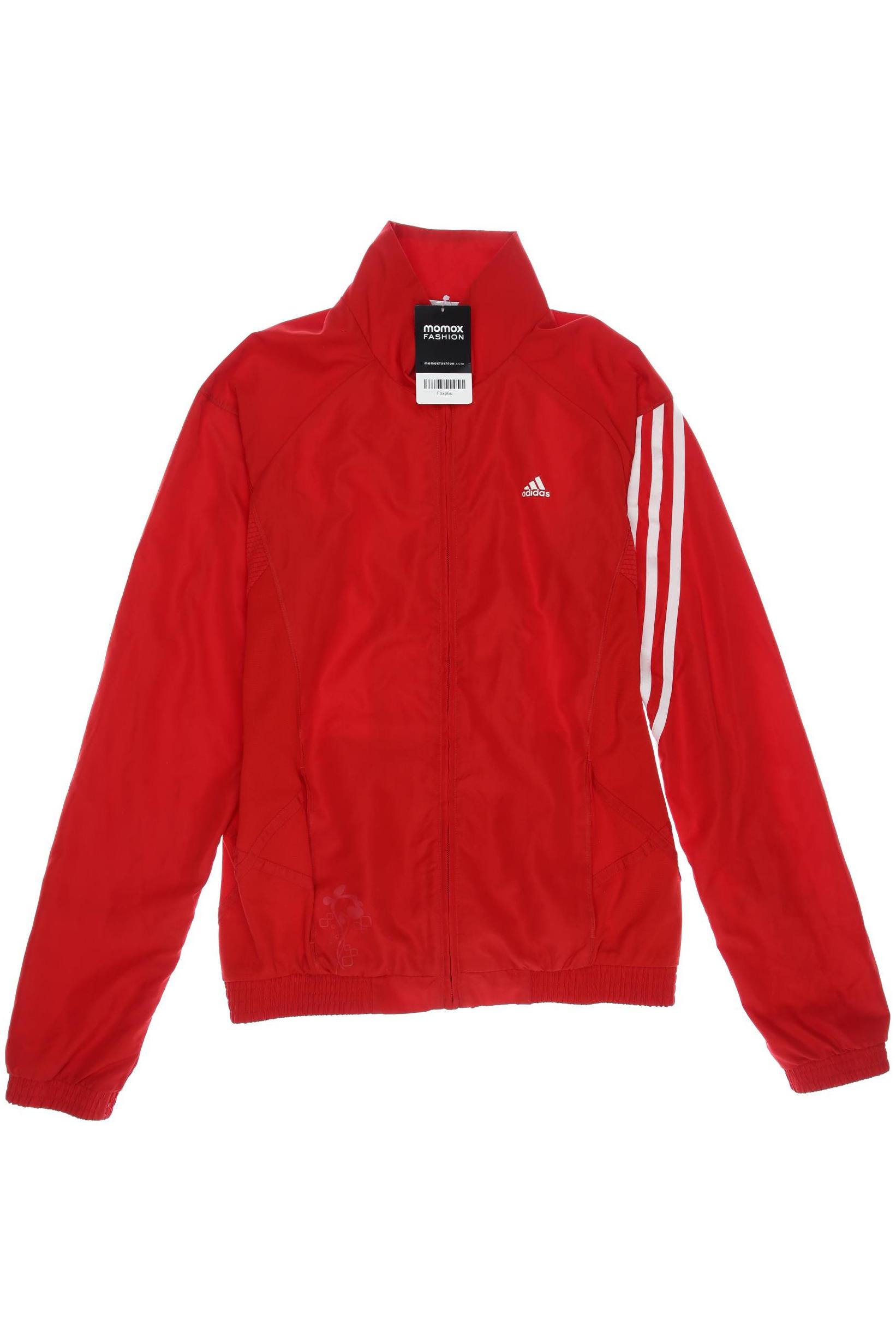 adidas Damen Jacke, rot, Gr. 176 von Adidas