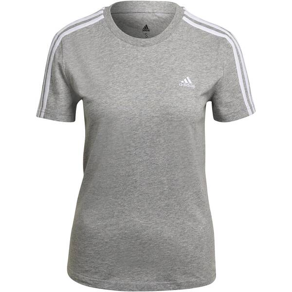 ADIDAS Damen Shirt LOUNGEWEAR Essentials Slim 3-Streifen von Adidas