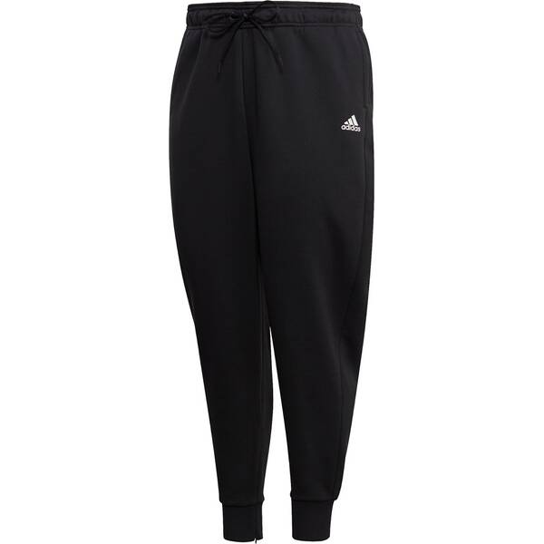 adidas Damen Stacked Logo Fleec Hose – Große Größen von Adidas