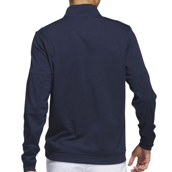 adidas Elevated Quarter-Zip Pullover Stretch Midlayer navy von Adidas