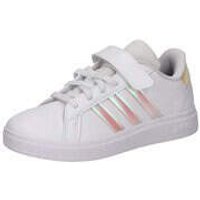 adidas Grand Court 2.0 EL C Mädchen weiß von Adidas