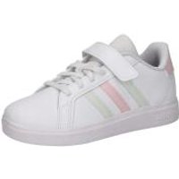 adidas Grand Court 2.0 EL C Sneaker Mädchen weiß|weiß|weiß|weiß|weiß von Adidas