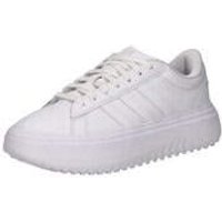 adidas Grand Court Platform Sneaker Damen weiß|weiß von Adidas