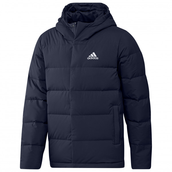 adidas - Helionic Hooded Jacket - Daunenjacke Gr XL blau von Adidas