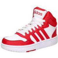 adidas Hoops 3.0 Mid K Sneaker Mädchen|Jungen weiß|weiß|weiß von Adidas