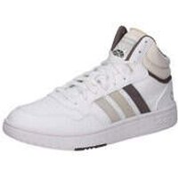 adidas Hoops 3.0 Mid Sneaker Herren weiß|weiß|weiß|weiß von Adidas
