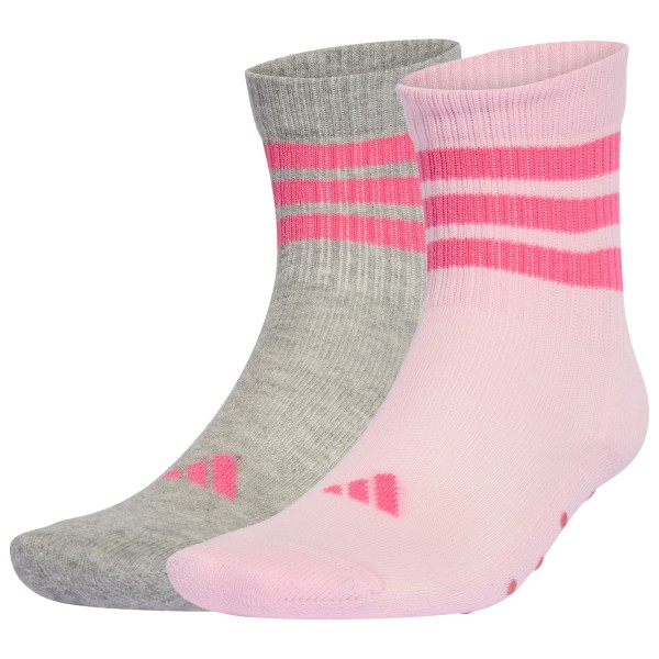 adidas - Kid's Anti Slip Socks - Multifunktionssocken Gr 25-27 - KL rosa von Adidas