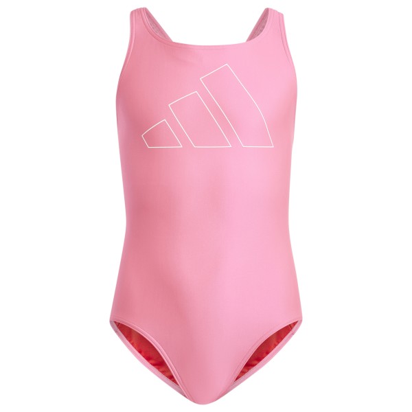 adidas - Kid's Big Bars Suit - Badeanzug Gr 152 rosa von Adidas
