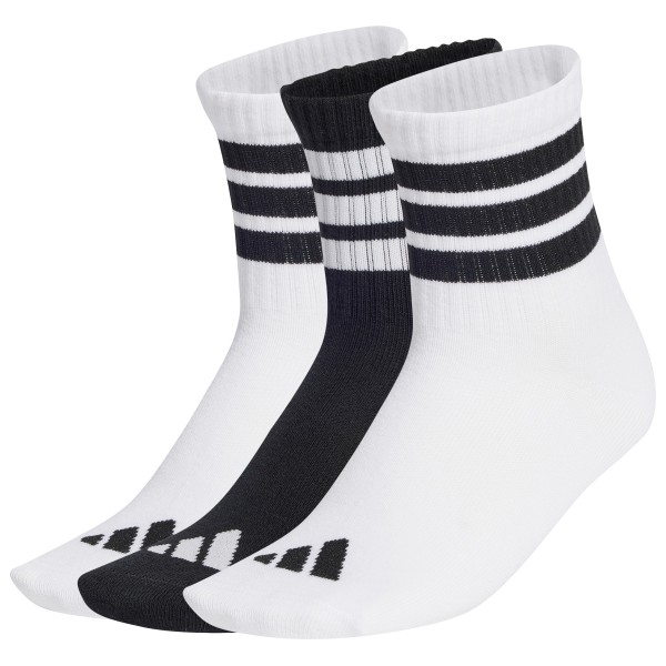 adidas - Kid's Ribbed Socks 3-Pack - Multifunktionssocken Gr 28-30 - KXL weiß von Adidas