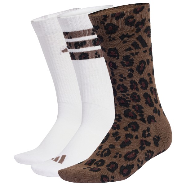adidas - Leo Sock 3-Pack - Multifunktionssocken Gr 43-45 weiß von Adidas
