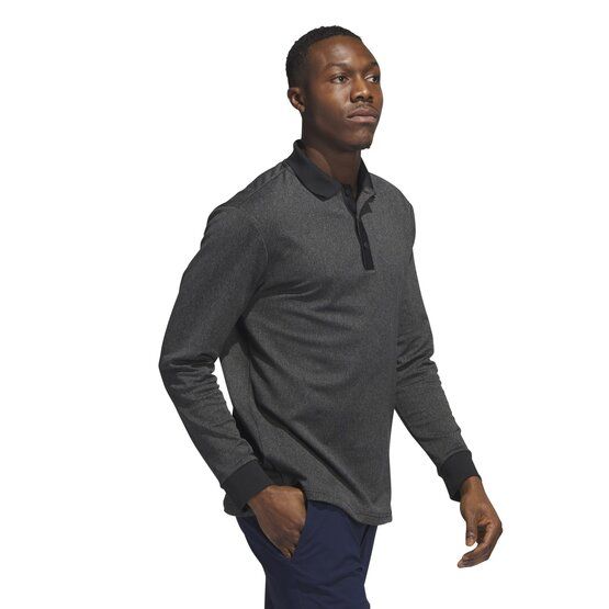 adidas Men's Essentials Langarm Polo schwarz von Adidas