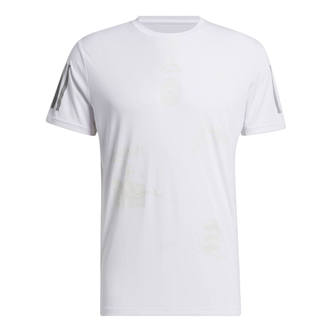 adidas Running for the Oceans T-Shirt Herren white Gr. XL von Adidas