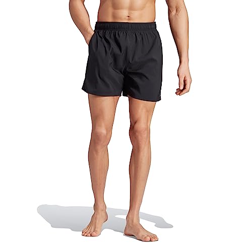 adidas Solid CLX Swimshorts Badeshorts Badehosen (as3, Alpha, x_l, Regular, Regular, Black) von adidas