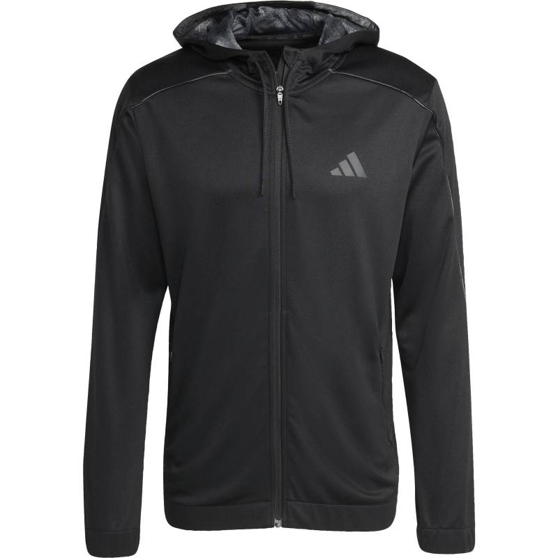 adidas TRAIN ESSENTIALS SEASONALS Kapuzenjacke Herren von Adidas