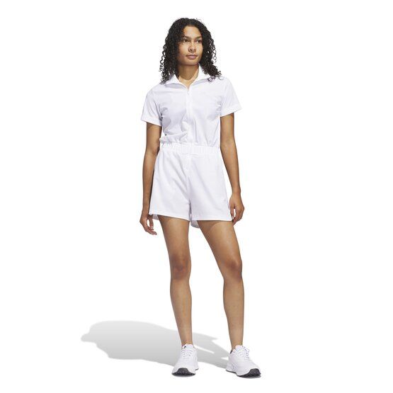 adidas W GO-TO Romper Halbarm Jumpsuit weiß von Adidas