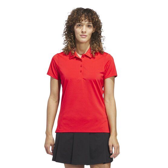 adidas W ULT C SLD Halbarm Polo rot von Adidas