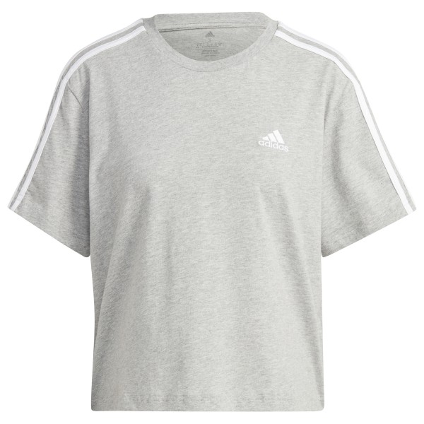 adidas - Women's 3 Stripes Crop Top - Top Gr L;M;S;XL;XS grau;lila;weiß von Adidas