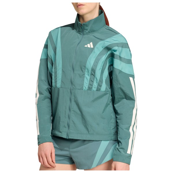 adidas - Women's Adizero Archive Running Jacket - Laufjacke Gr XS türkis von Adidas