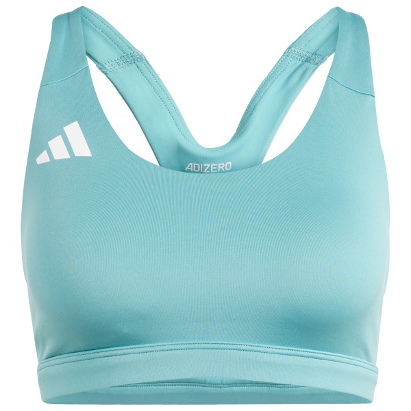 adidas - Women's Adizero Essentials Run Medium Support Bra - Sport-BH Gr S - Cup: A-B türkis von Adidas
