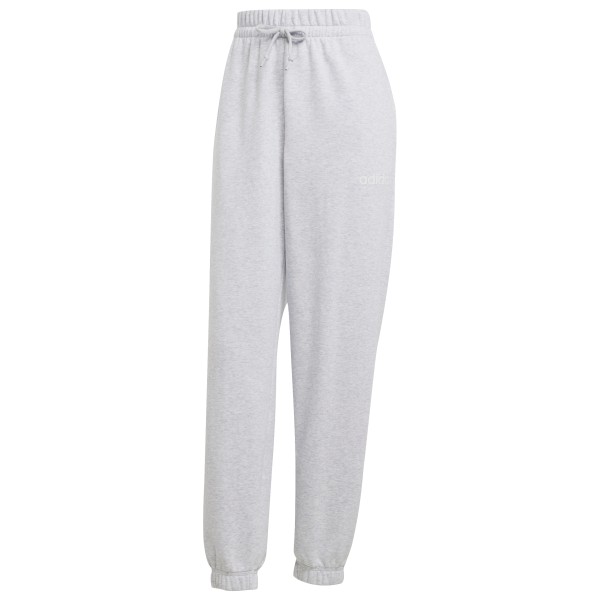 adidas - Women's Essentials Linear French Terry Cuffed Pant - Trainingshose Gr M grau von Adidas