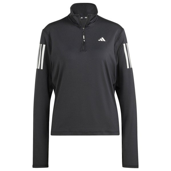 adidas - Women's Own the Run Half-Zip - Laufshirt Gr XS grau/schwarz adidas - Women's Own the Run Half-Zip - Laufshirt Gr XS grau/schwarz von Adidas