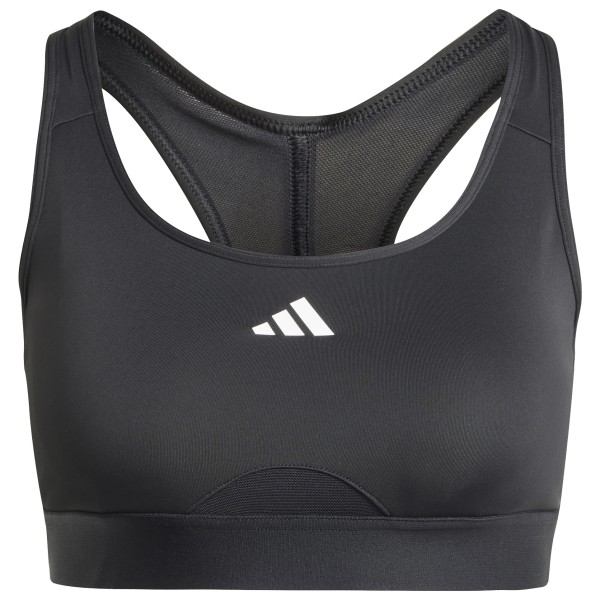 adidas - Women's Powerreact Bra - Sport-BH Gr L grau von Adidas