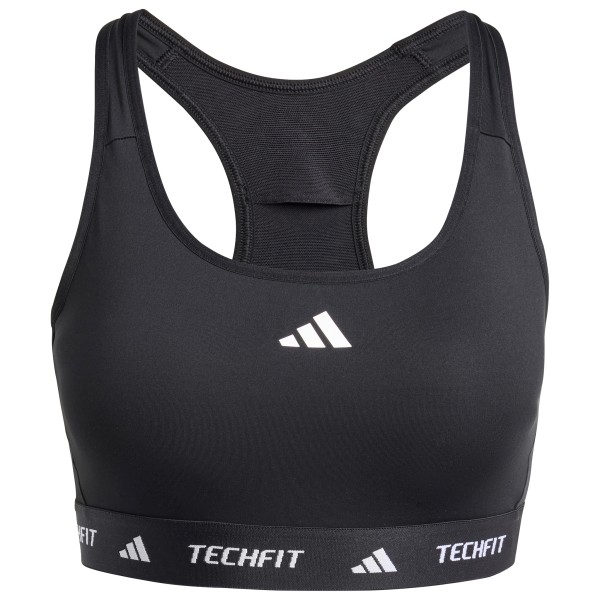 adidas - Women's Techfit Bra - Sport-BH Gr L grau/schwarz von Adidas